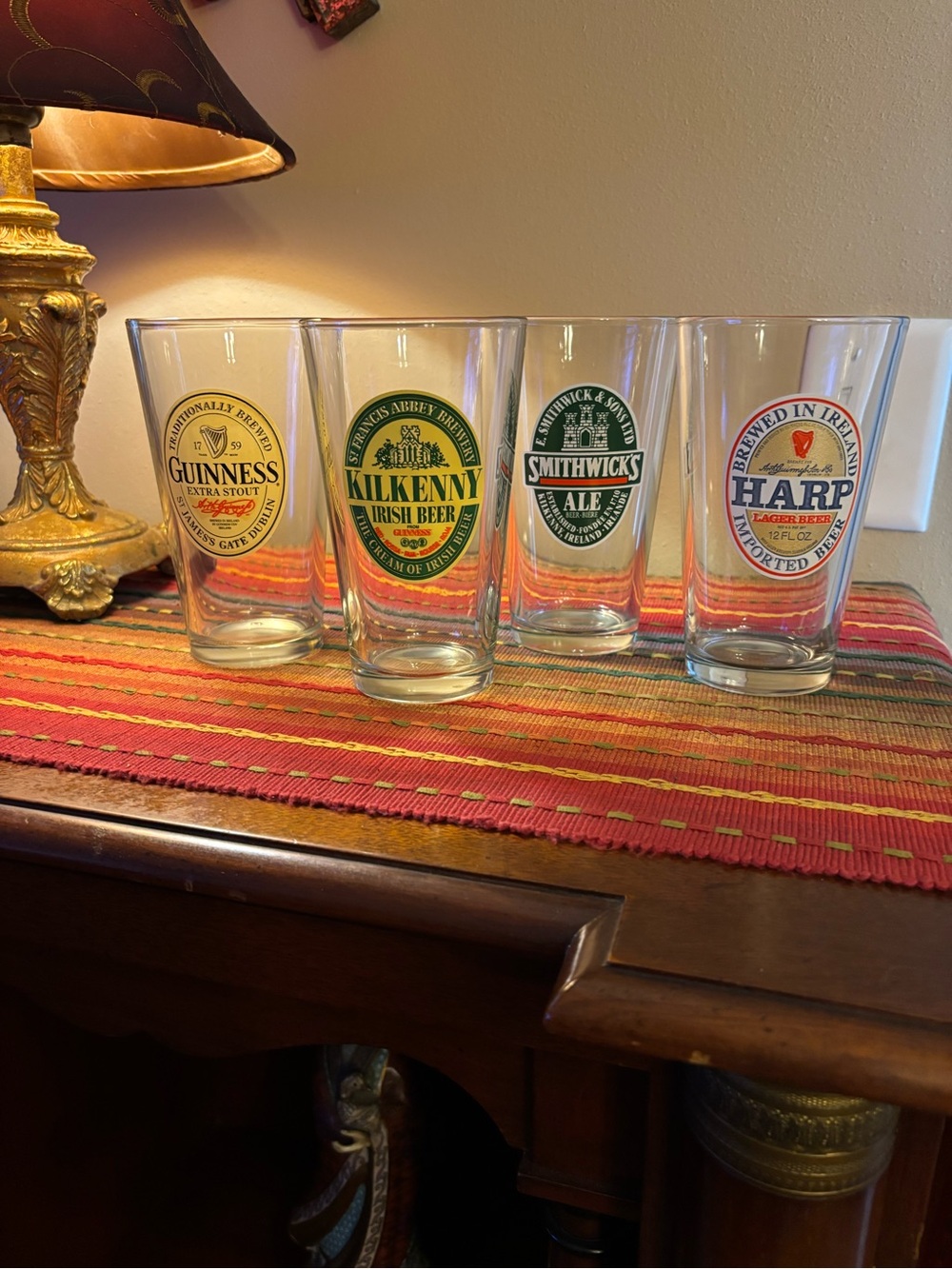 Luminarc Irish Pub Collection 16 oz Beer Glasses – Set of 4